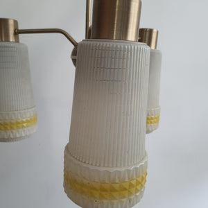 CEILING LAMP 3-flame Lamp 70s