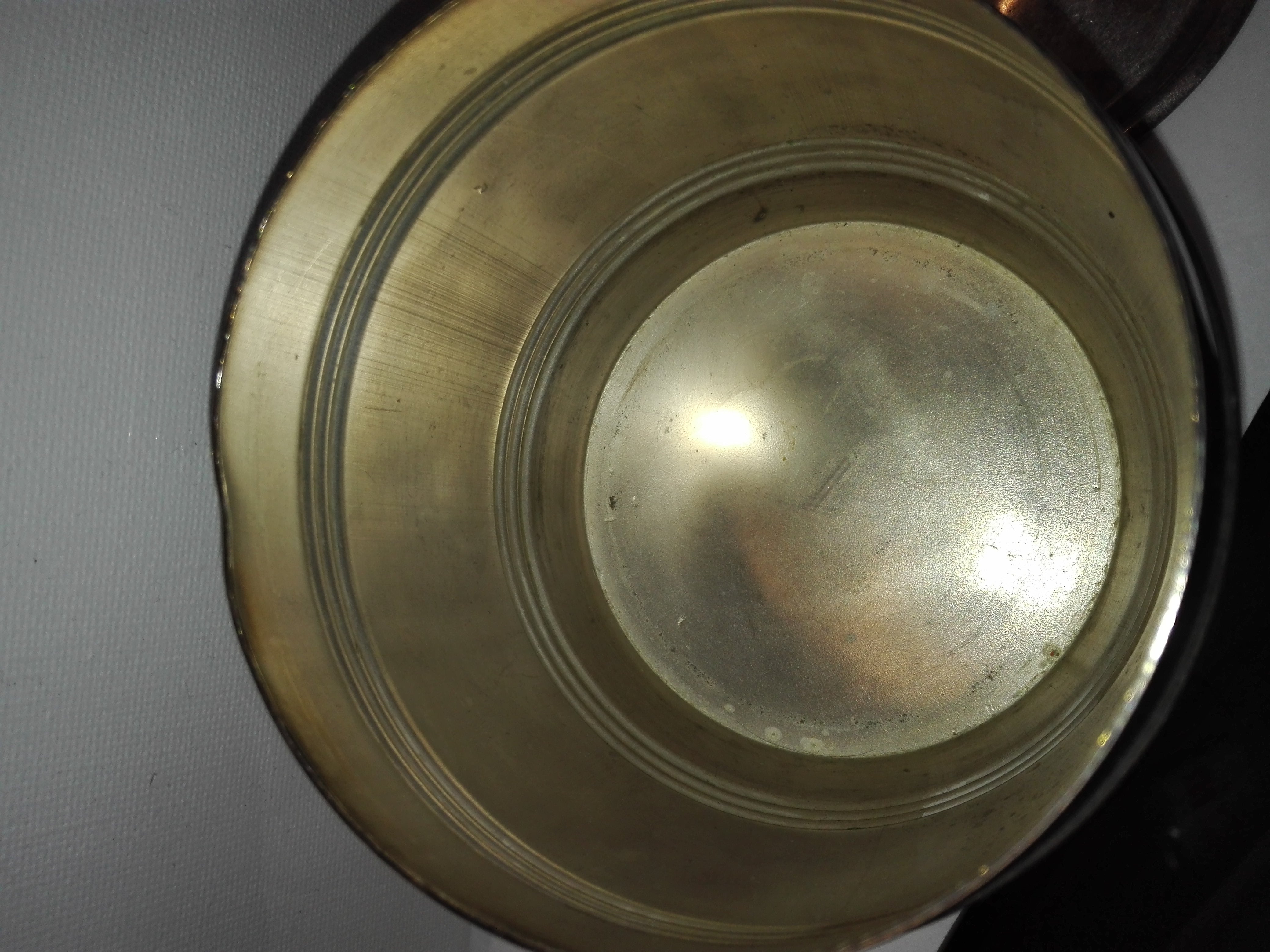 Old-fashioned new silver (PRIMA P. NYSILVER) SMALL Biscuit Barrel