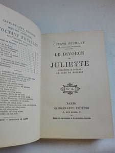 Book´s O. Feuillet, Le Divorce De Juliette