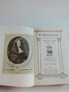 Corneille Theatre Choisi Edition Lutetia