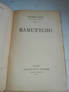 Pierre Loti - Ramuntcho, rok 1923