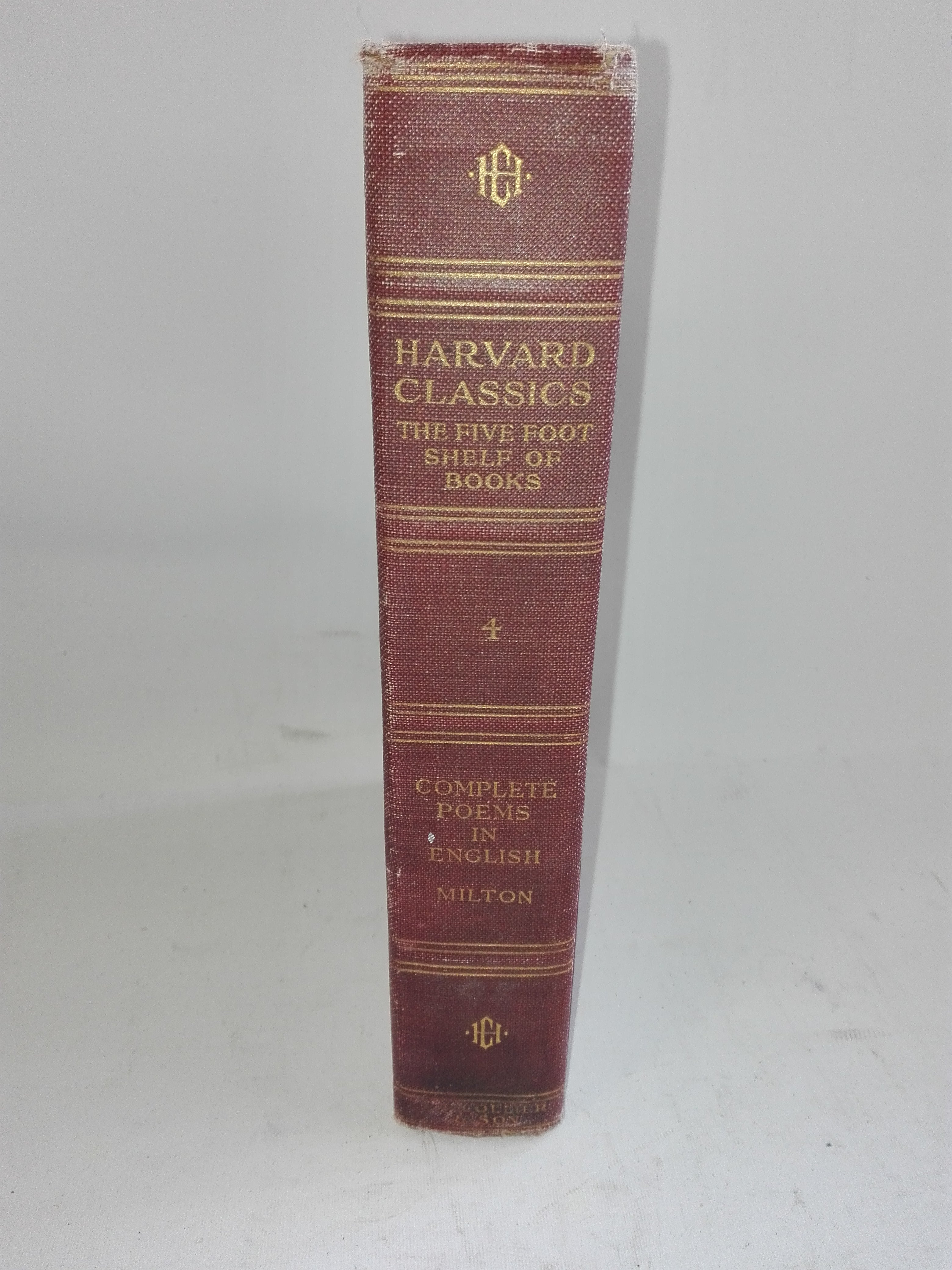 Harvard Classic The Five Foot Shelf Of Books 4