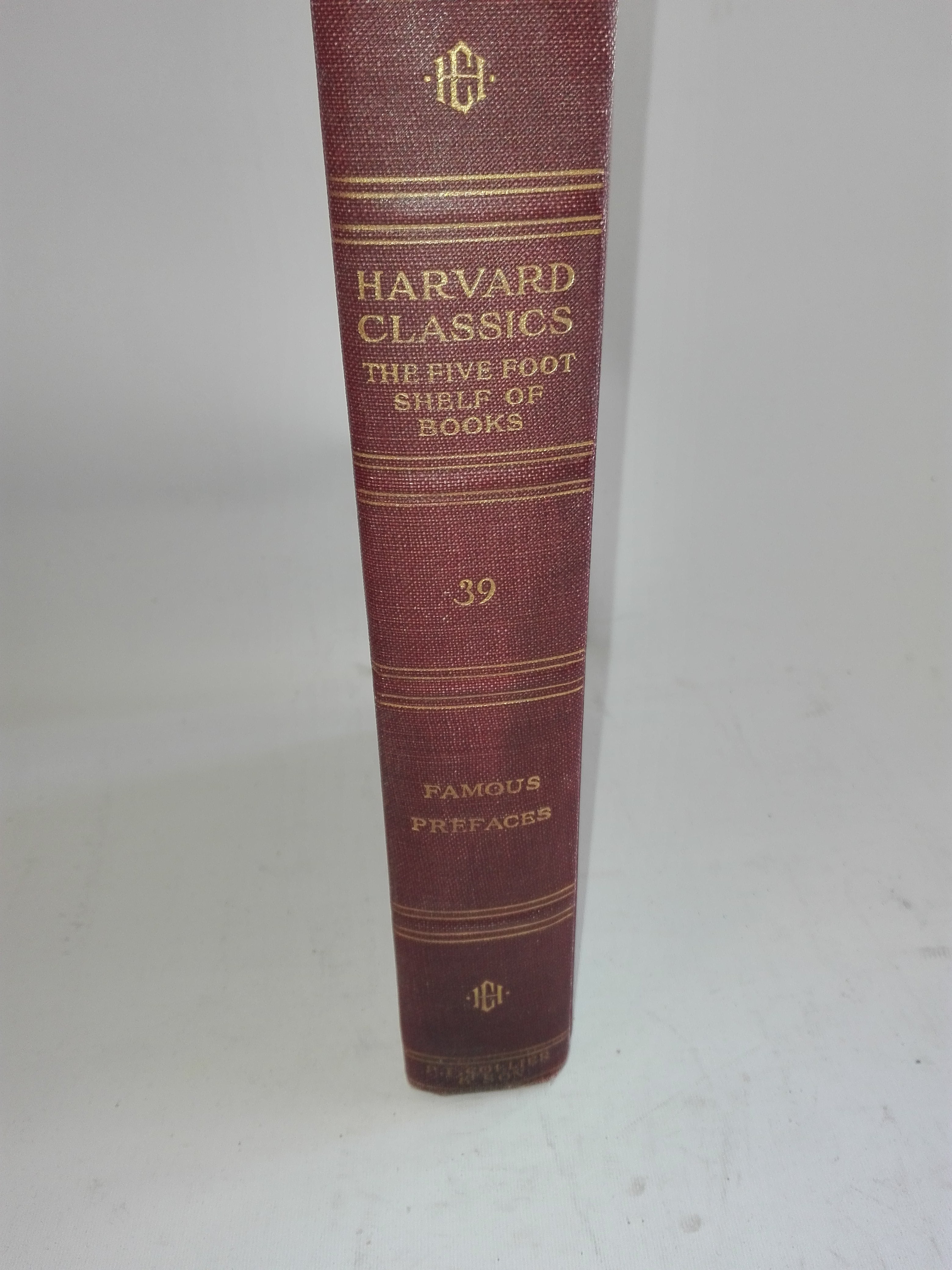 Harvard Classic The Five Foot Shelf Of Books 39