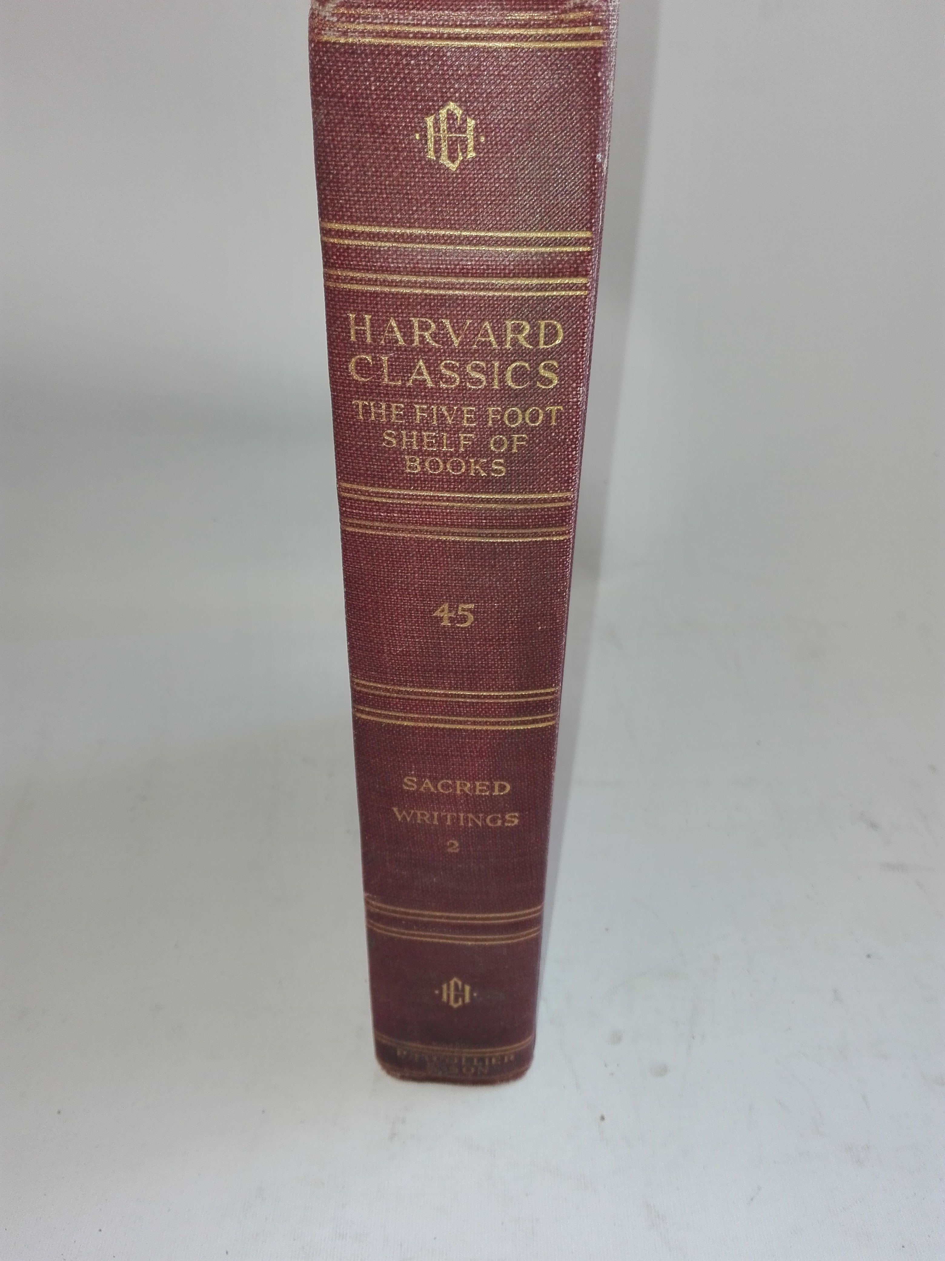 Harvard Classic The Five Foot Shelf Of Books 45