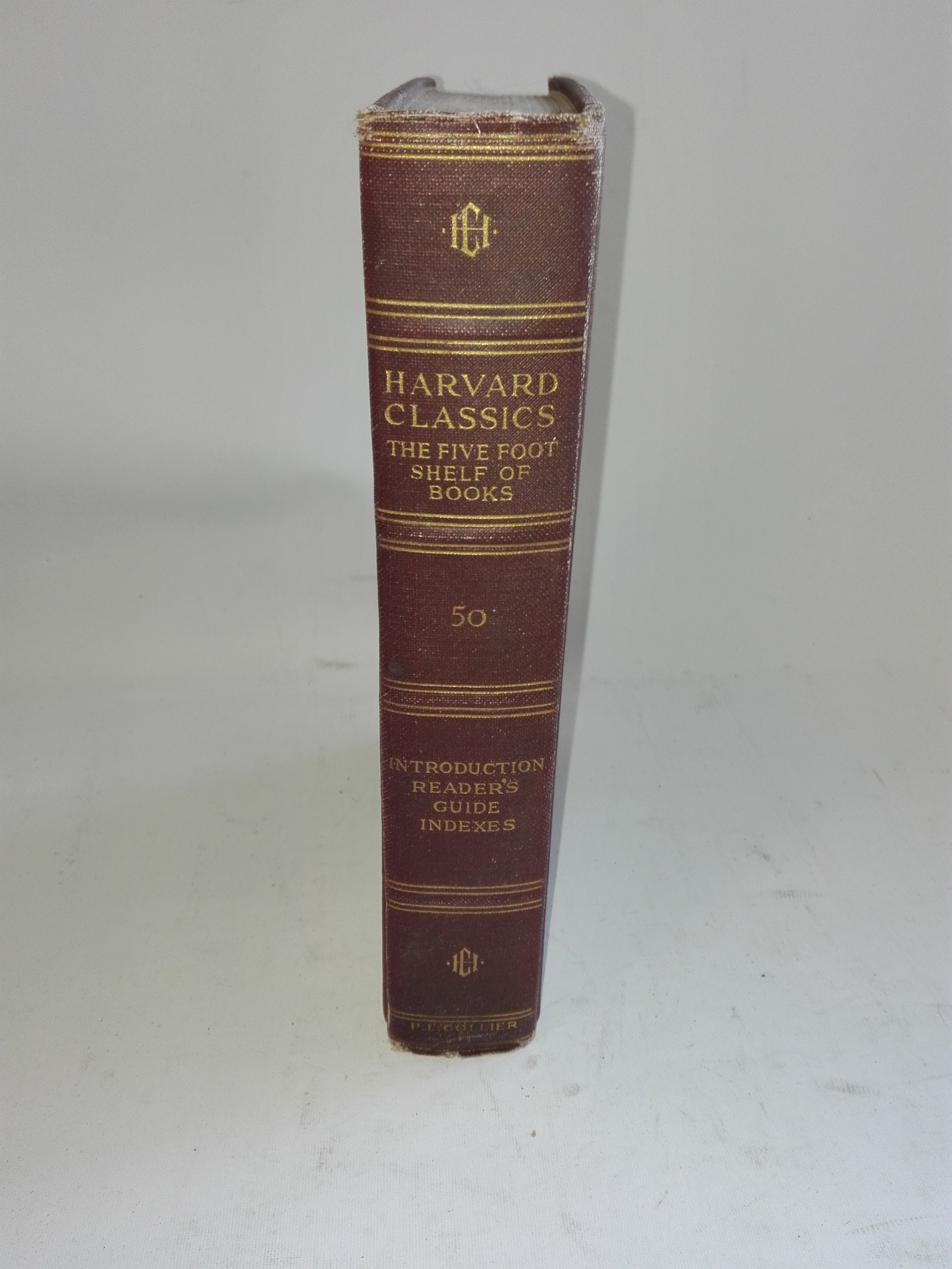 Harvard Classic The Five Foot Shelf Of Books 50