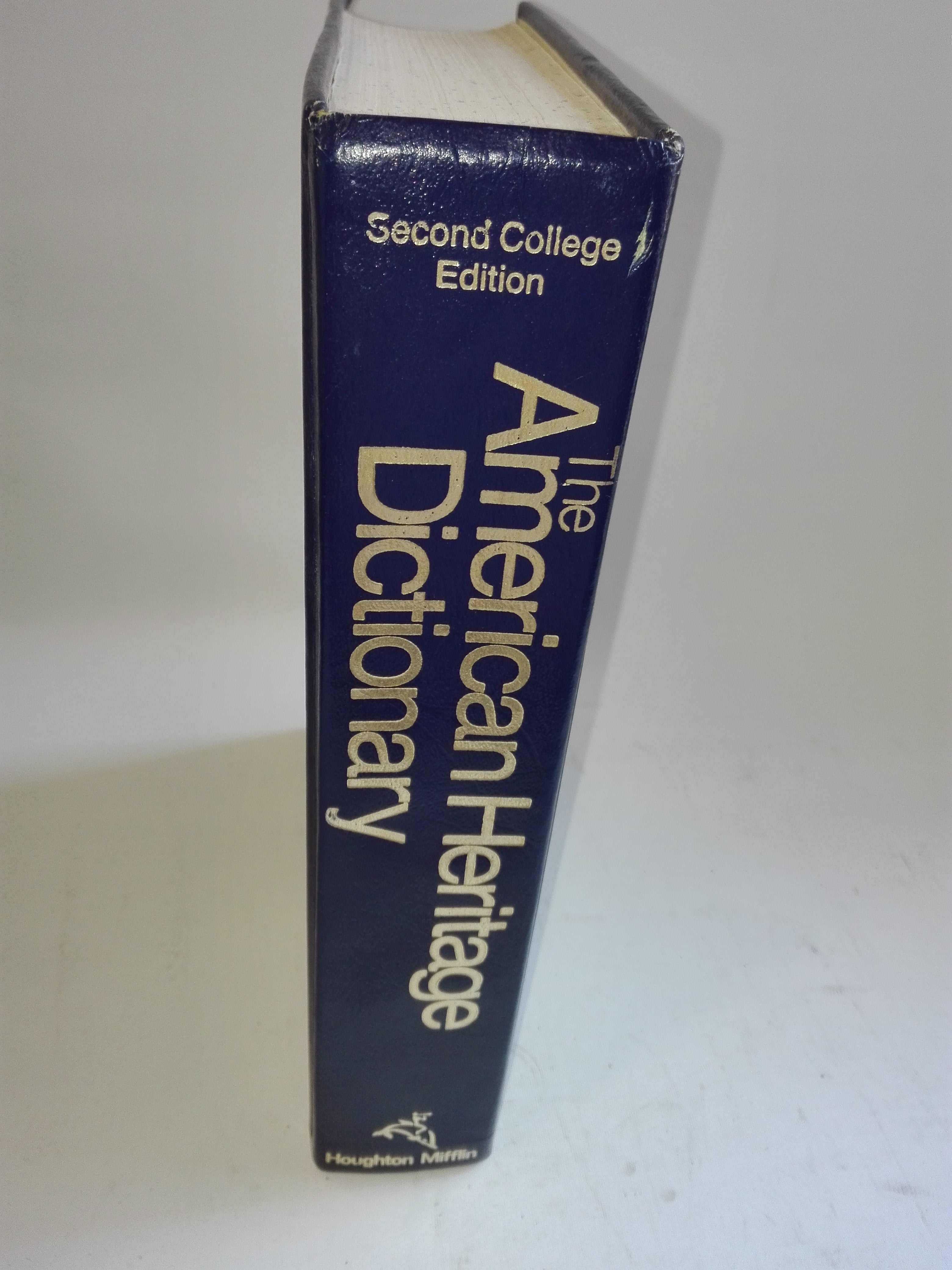 Second College Edition The American Heritage Dictionary Hardcover Book