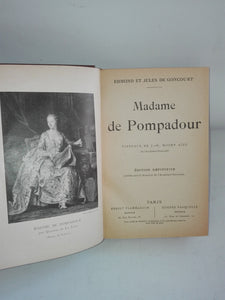 Kniha De Goncourf : Madame de Pompadour
